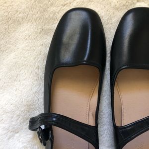 Faux leather Mary Janes